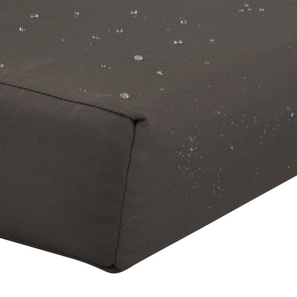 Ravenna Patio Cushion Slipcover, Dark Taupe, 23