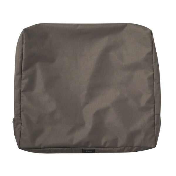 Ravenna Patio Cushion Slipcover, Dark Taupe, 25
