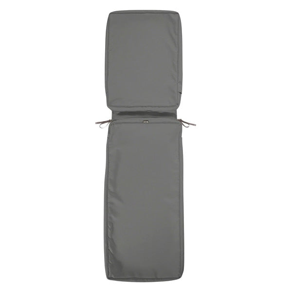 Montlake Light Charcoal Patio Cushion Slipcover, 74