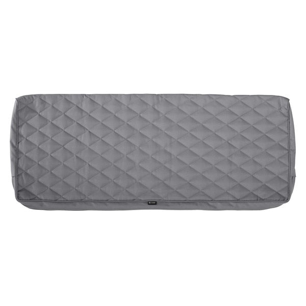 Montlake Quilted Cushion Slipcover, Grey, 54