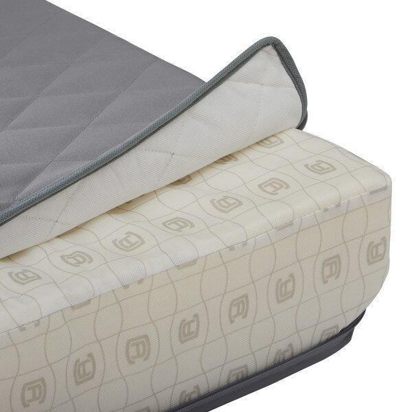 Montlake Quilted Cushion Slipcover, Grey, 54