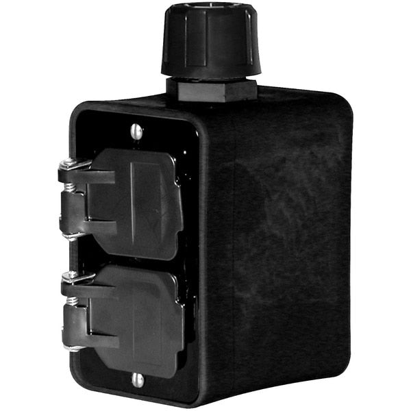 OUTLET BX-PENDANT FOR 2-DPLX REC w/FLIP