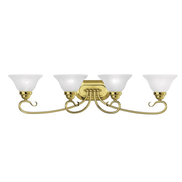 Coronado 4 Light Polished Brass Bath Van