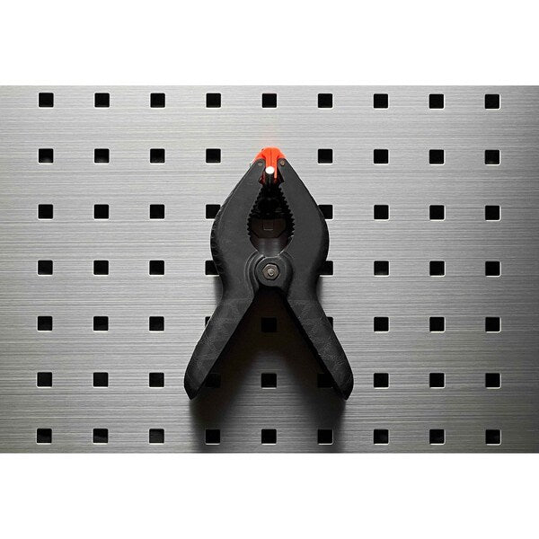 3 In. Single Rod 30 Degree Bend Stainless Steel Pegboard Hook for Stainless Steel LocBoard 3 Pack