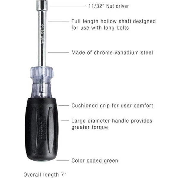 Nut Driver, 11/32