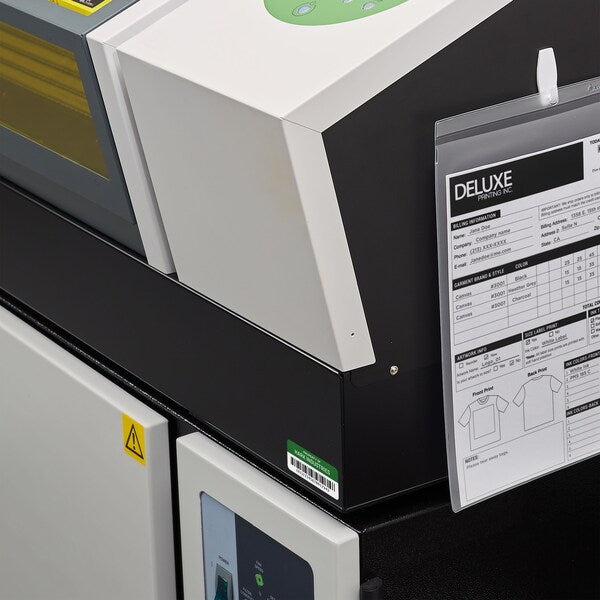Durable White Asset Tag Labels, La, PK672