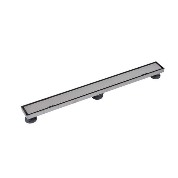 Designlineâ¢ 32 in. Linear Shower Drain Tile-in Grate in Stainless Steel