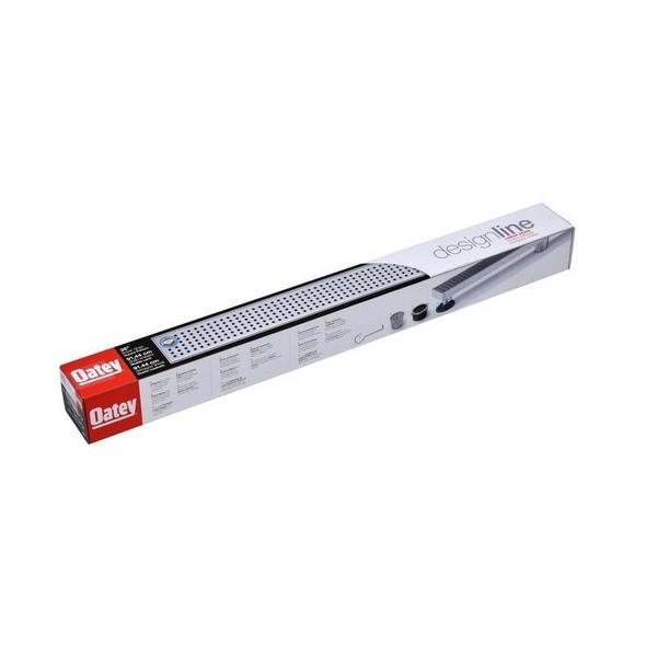 Designlineâ¢ 36 in. Stainless Steel Linear Drain Square Grate