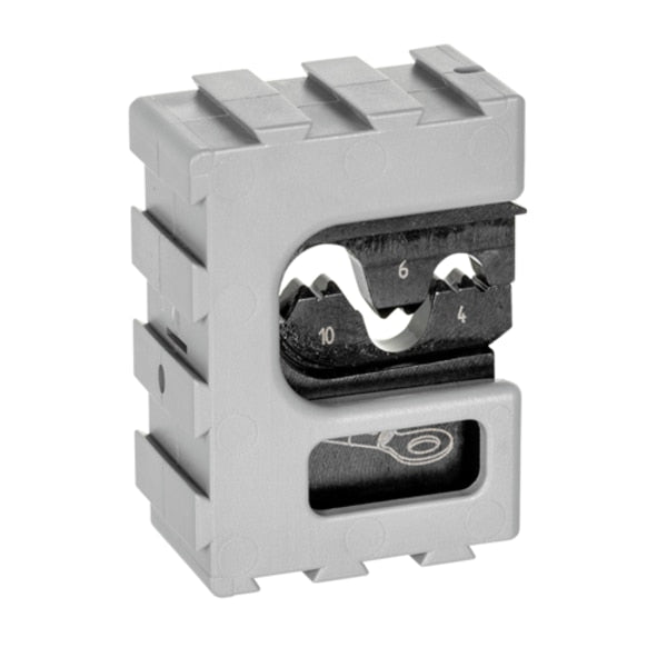 Module Insert, Non-Insulated Terminals, Capacity: 22 to 14 AWG, 12 to 10 AWG