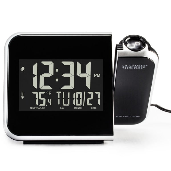 Projection Alarm Clock, Indoor Temp
