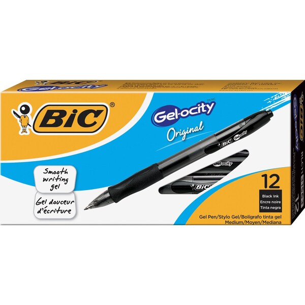 Pen, Gelocity, Rt, 0.7Mm, Bk, PK12