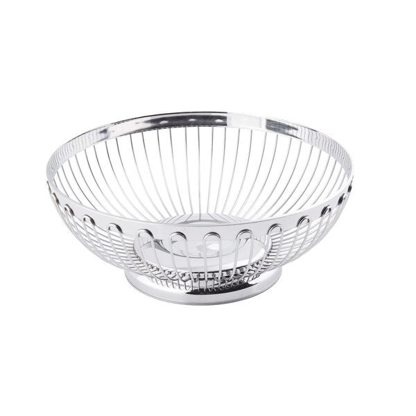 Regent Round Basket, 18-8 SS, 8