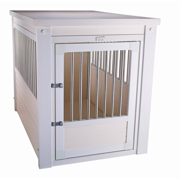 ECOFLEX Dog Crate, Antique White Large