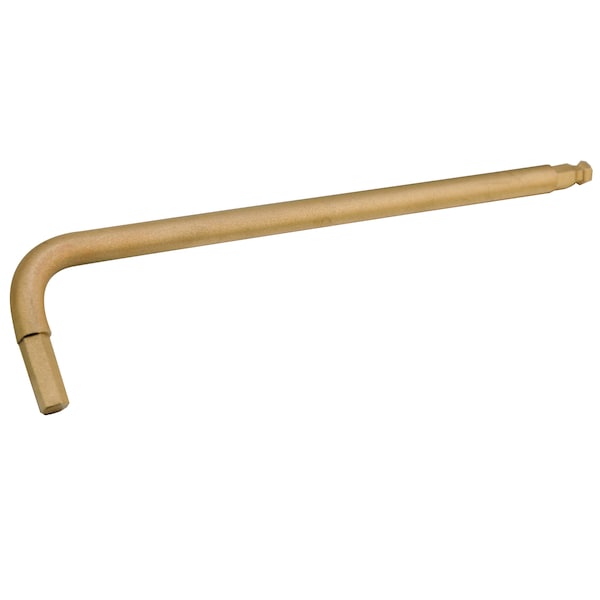 Non Sparking Allen Wrench, Long Ball, 3mm, Beryllium Copper