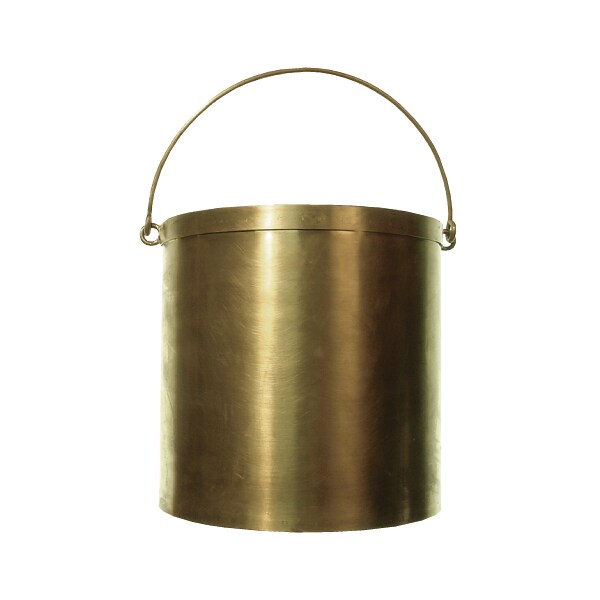 Non Sparking Bucket, 10-5/8in x 11in (2.6G/10L), Aluminum Bronze