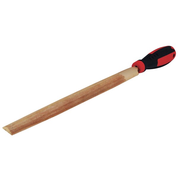 Non Sparking Half Round File, 250 x 24, Beryllium Copper