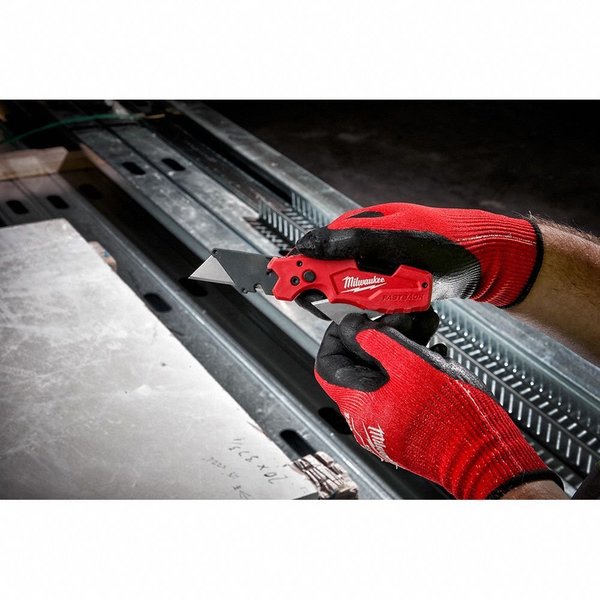 Folding Utility Knife, Manual Retraction, Straight, Wire Stripping, Bit Holding, Bottle Opening