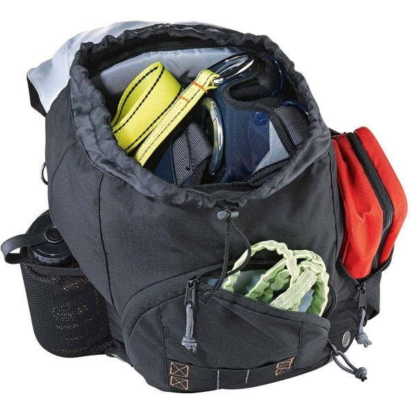 Backpack, 5 Pockets, Black, 19