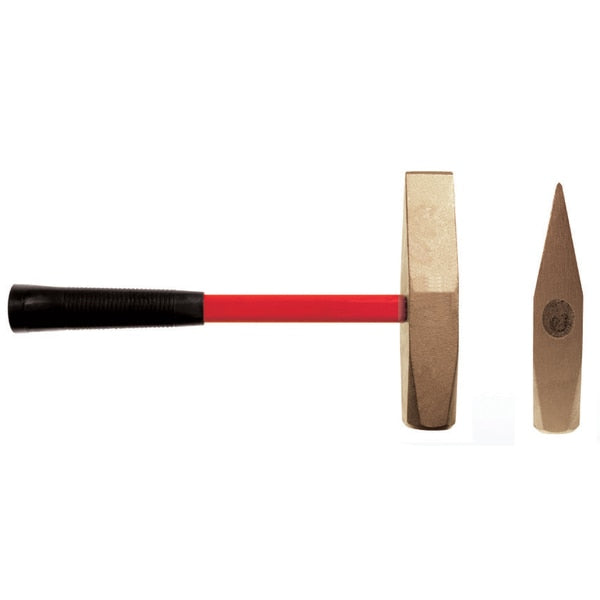 Non Sparking Hammer, Cutoff, 5 lbs, Beryllium Copper