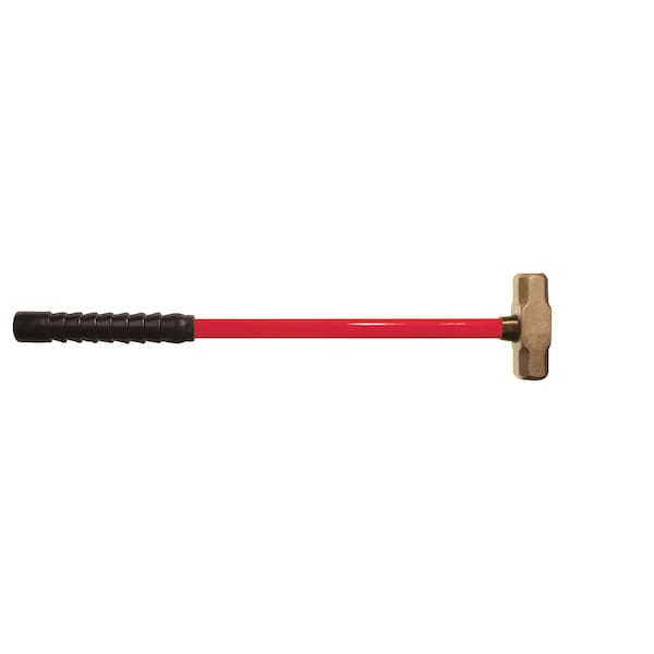 Non Sparking Hammer, Sledge, 10 lbs, Aluminum Bronze