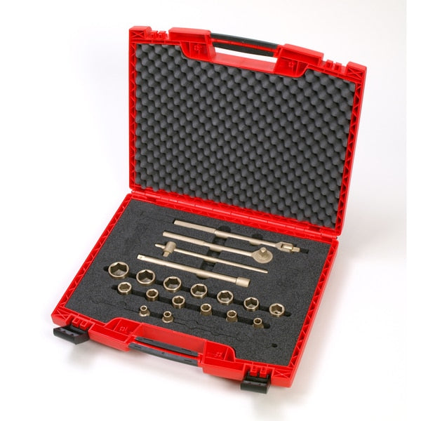 Non Sparking Kit, 1/2in Drive Socket Set
