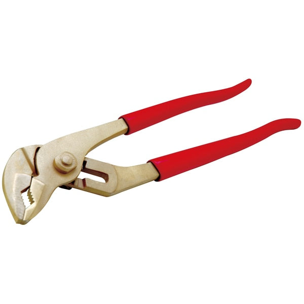 Non Sparking Groove Joint Pliers, 400mm/16in, Beryllium Copper
