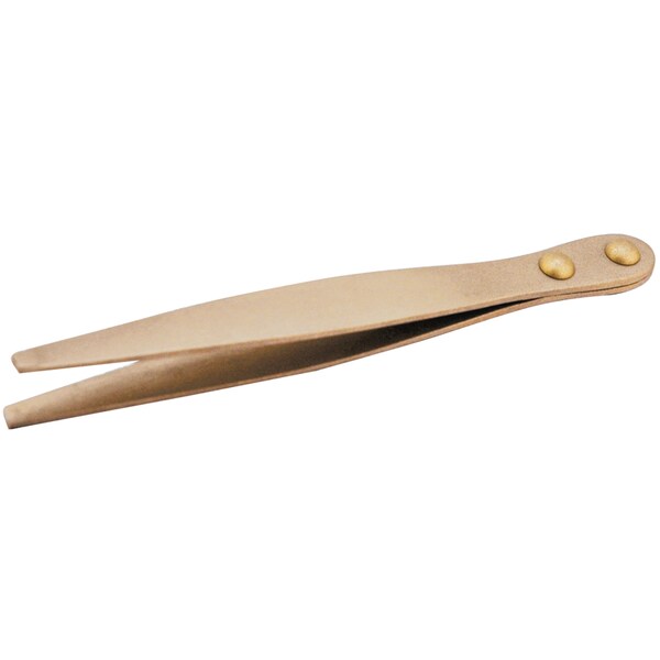 Non Sparking Tweezers, 200x15mm, Beryllium Copper