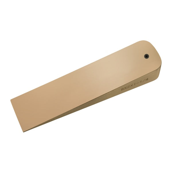 Non Sparking Wedge, 1/4in x 1/2in x 3in, Aluminum Bronze