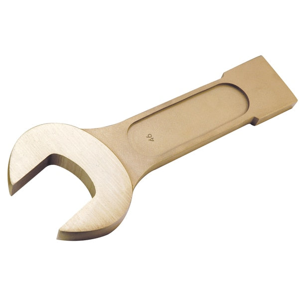Non Sparking Wrench, Striking, Open End, 7/8in, Aluminum Bronze