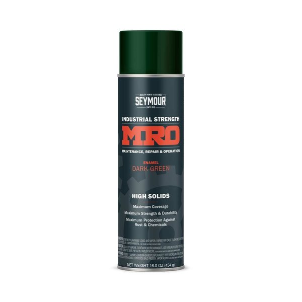 Spray Paint, Dark Green, Gloss, 16 oz