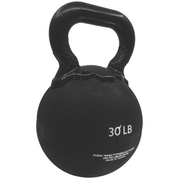 Durable Rhino Kettle Bell, Blue 30lb