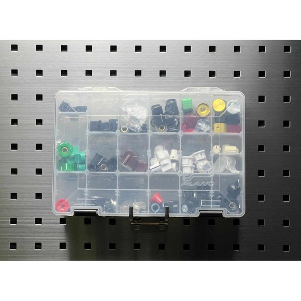 4 In. Double Rod 90 Degree Bend Stainless Steel Pegboard Hook for Stainless Steel LocBoard 3 Pack
