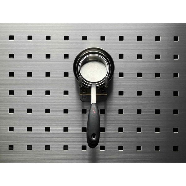 4 In. Double Rod 90 Degree Bend Stainless Steel Pegboard Hook for Stainless Steel LocBoard 3 Pack