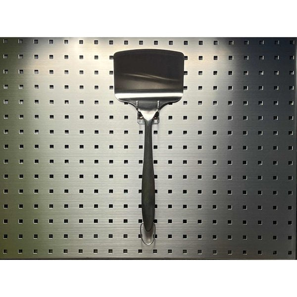 4 In. Double Rod 90 Degree Bend Stainless Steel Pegboard Hook for Stainless Steel LocBoard 3 Pack