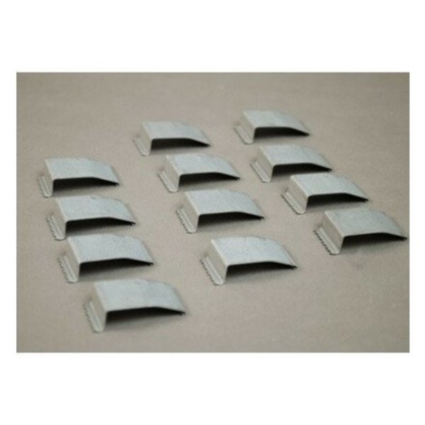 Wire Clip Fitting, Gray, Steel