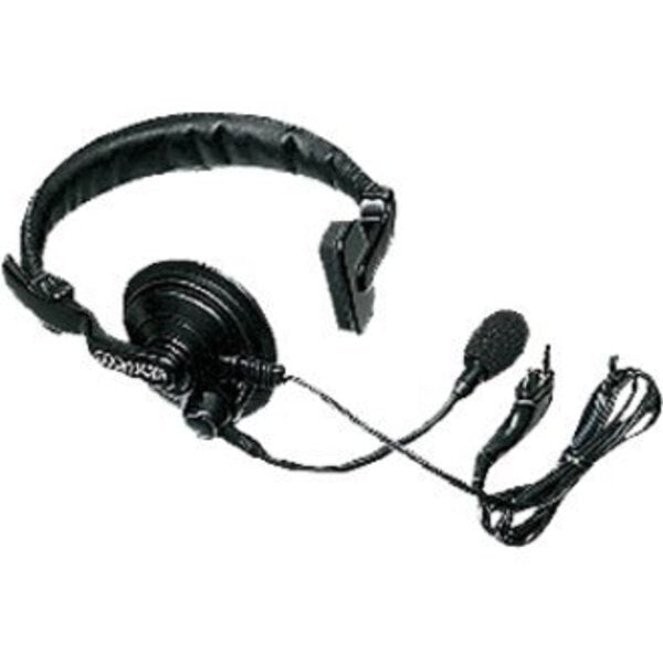 Headset, Over the Head, On Ear, Black