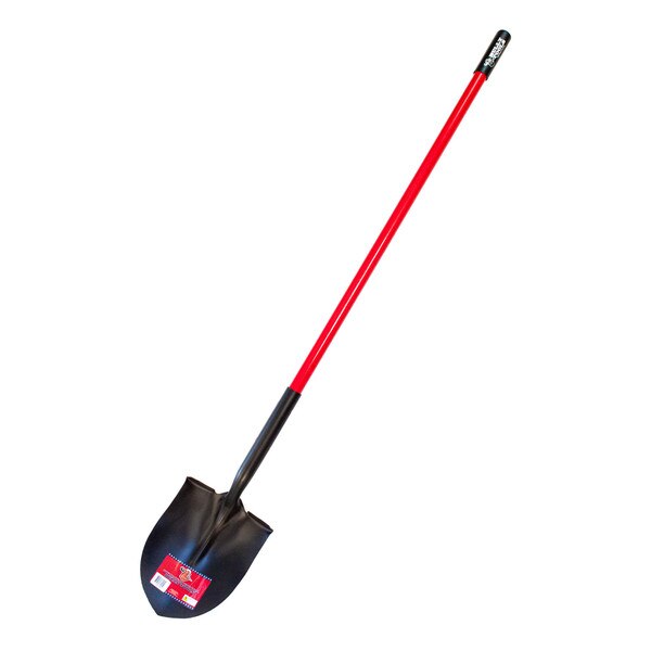 Point Shovel, Round, 14 ga., Fiberglass L