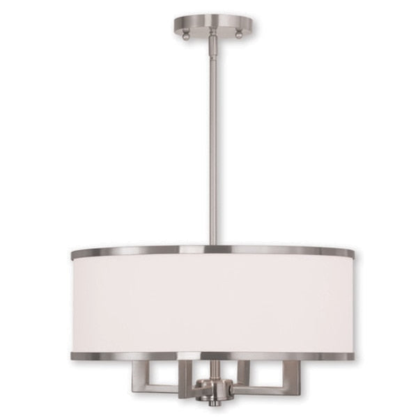 Park Ridge 4 Light Brushed Nickel Chand