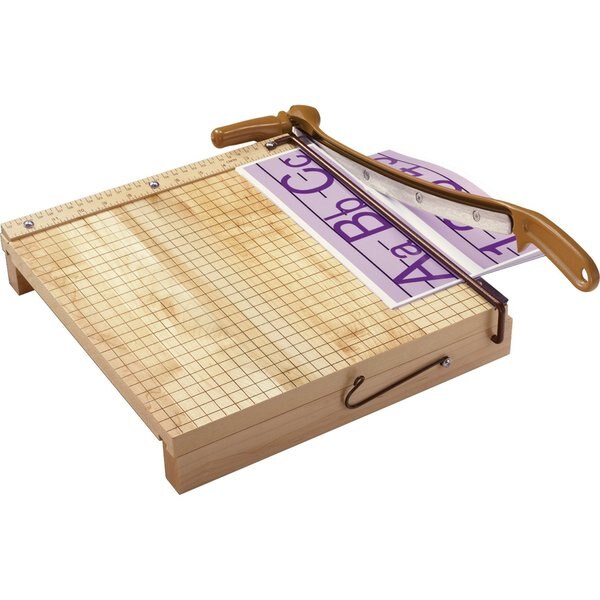 Guillotine Paper Trimmer, 15 Sheets, 24In