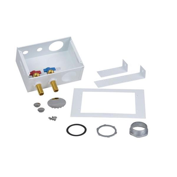 Metal, 1/4 Turn Copper Standard, 2
