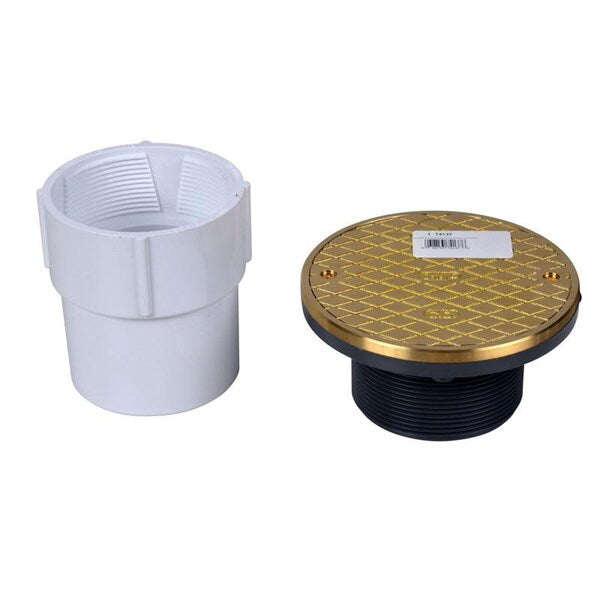 Barrel, Base: PVC, Strainer: Round with Ring, Cleanout