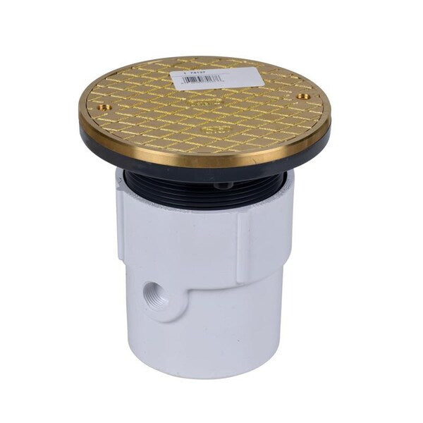 Barrel, Base: PVC, Strainer: Round with Ring, Cleanout