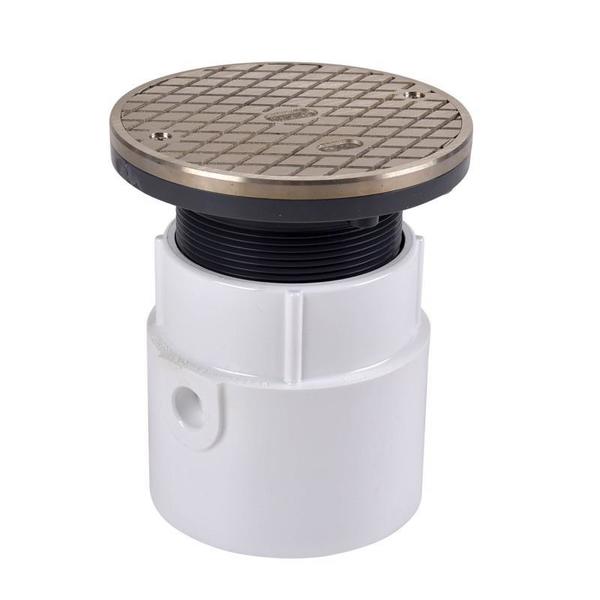 Barrel, Base: PVC, Strainer: Round, Cleanout