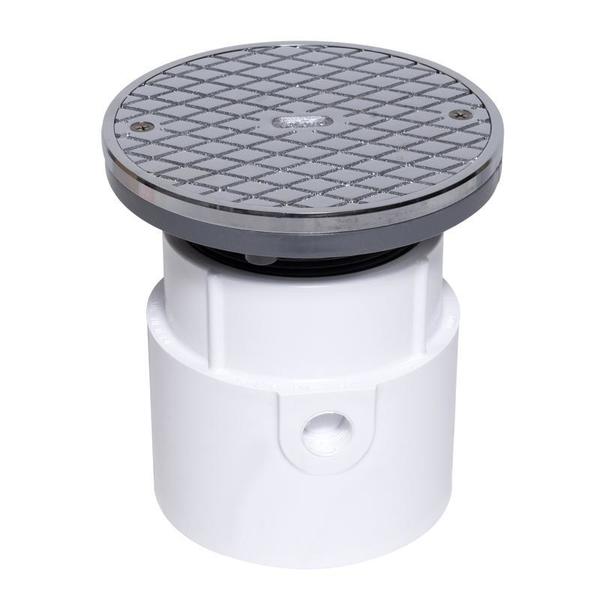 Barrel, Base: PVC, Strainer: Round, Cleanout