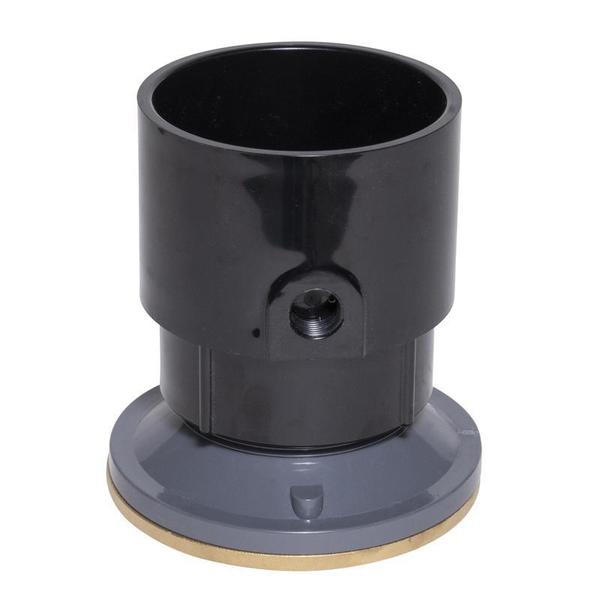 Barrel: PVC; Base: ABS, Strainer: Round with Ring, Cleanout