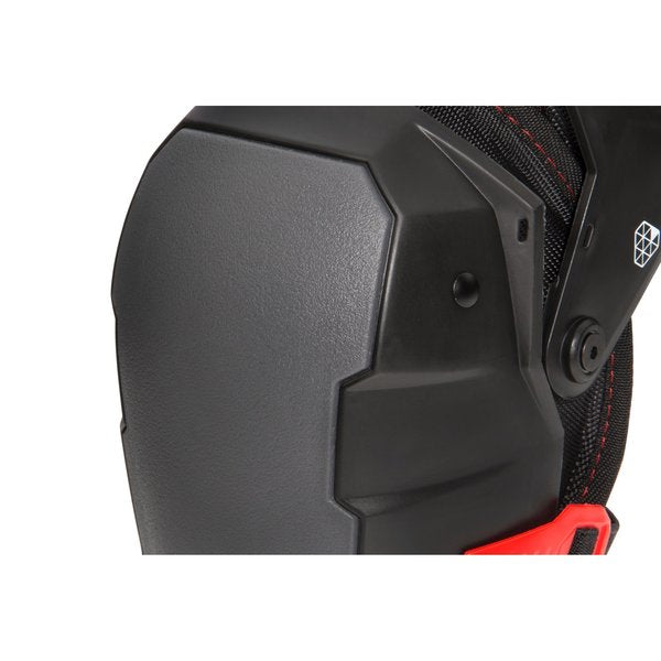 Impact-Absorbing Gel Knee Pads, With Thigh Stabilization, Adjustable, Black, 1 Pair