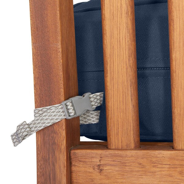 Montlake Quilted Patio Cushion, Navy, 72