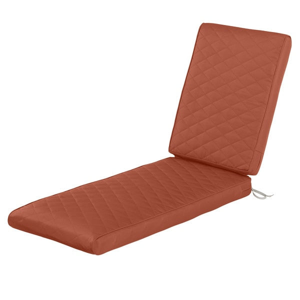 Montlake Quilted Patio Cushion, Spice, 72