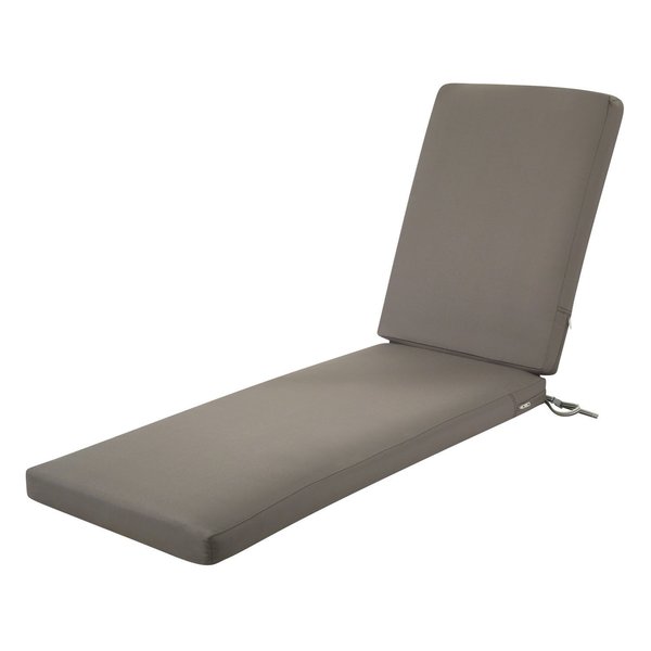 Ravenna Chaise Cushion, Dark Taupe, 72