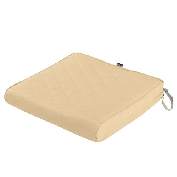 Montlake Quilted Patio Cushion, Chamomile, 21